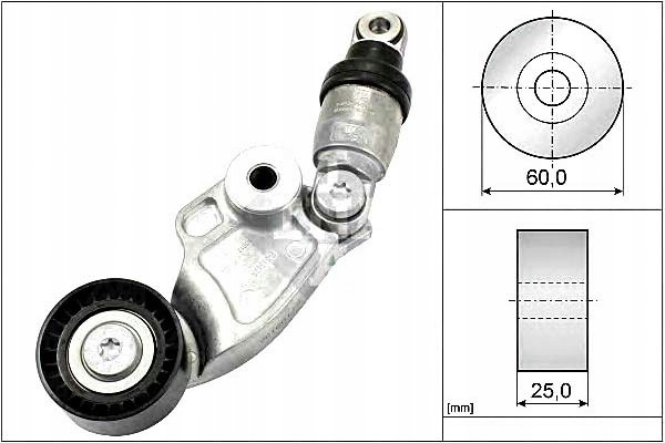 Napinacz Klínového Řemene Ina SH0115980D F613476 F5