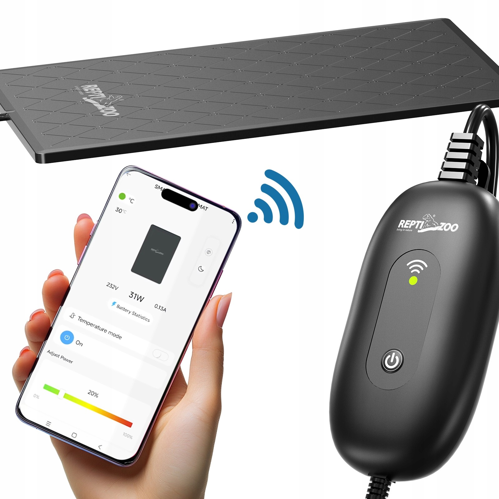 Repti-Zoo Smart WiFI Heat Mat 40W – vyhřívací podložka ovládaná aplikací