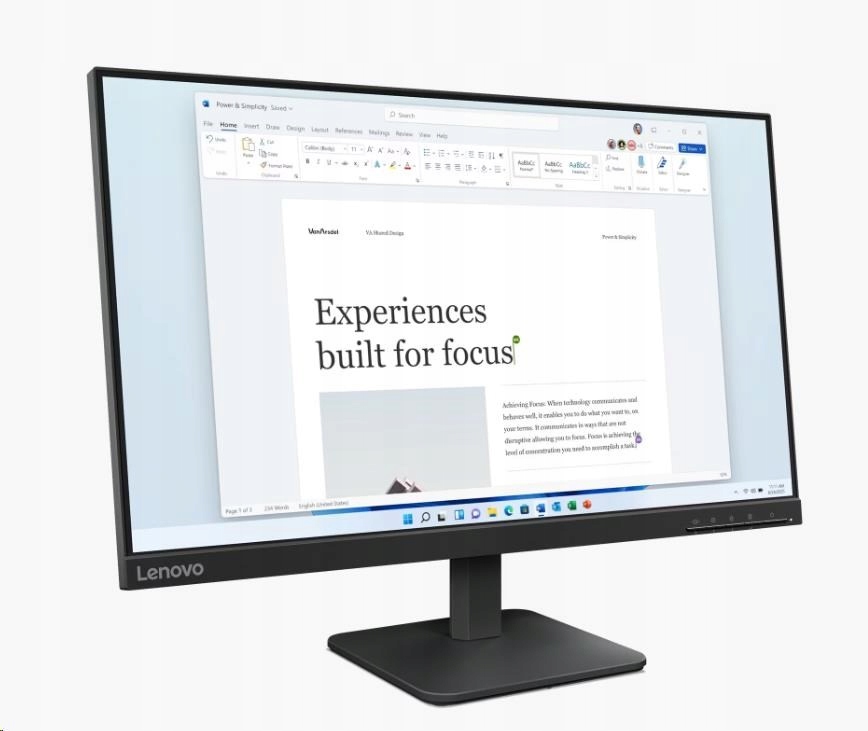 Lenovo/ L24-4e/ 23, 8"/ Ips/ 1980x1080/ 100Hz/ 4ms/ Čierna/ 3R 68C2KAC1EU
