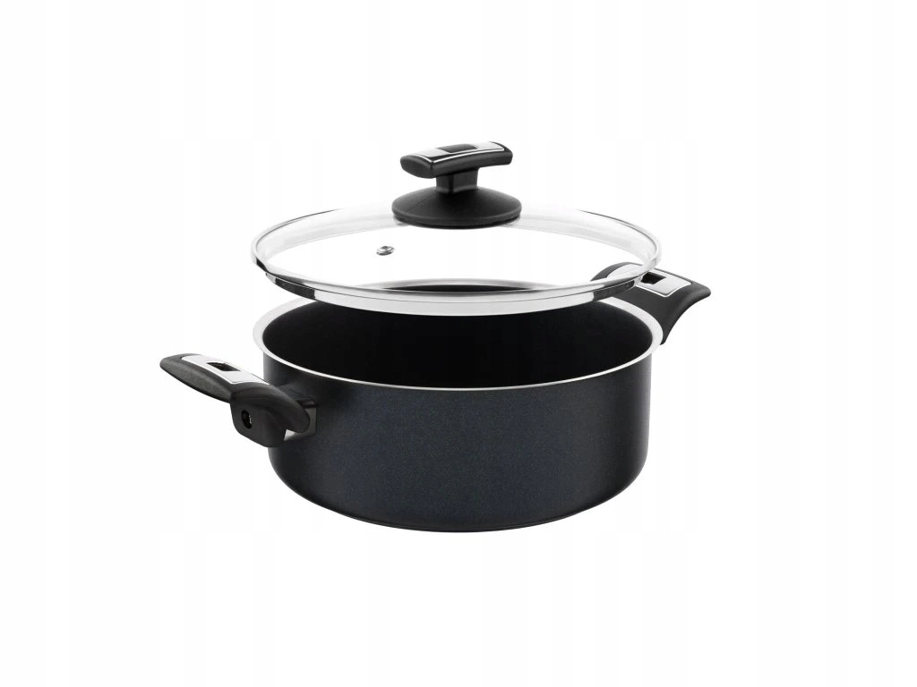Kolimax Kastról Comfort Black s pokrievkou, priemer 22 cm, objem 3.0 l