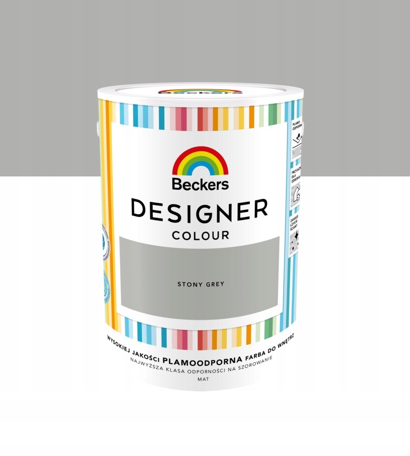 Beckers Barva Designer Colour Stony Grey 5L