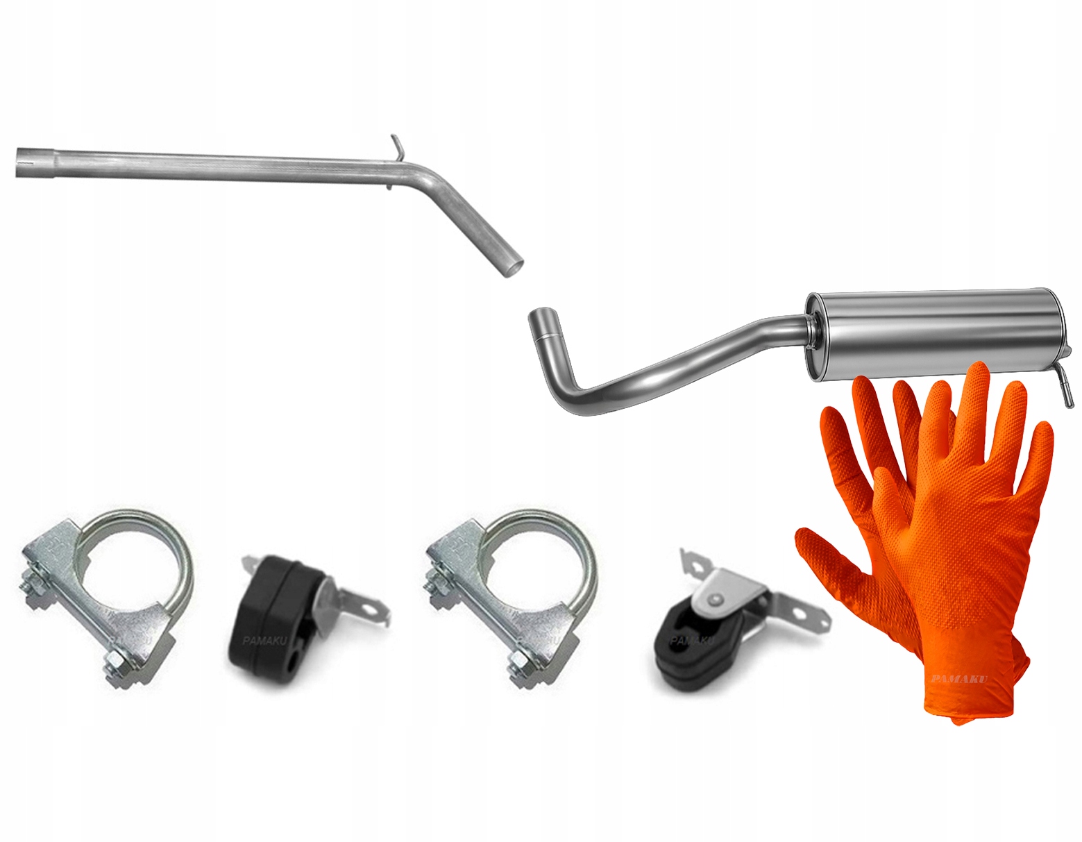 Vw Polo 1.2 1.6 TDi 55 kW (2009-2017) Hatchback Trubka Tlumič