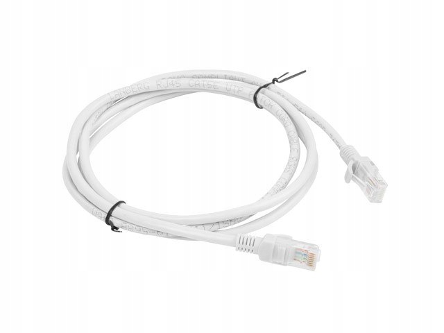 Lanberg Patchcord KAT.5E 1.5M Szary Fluke Passed L