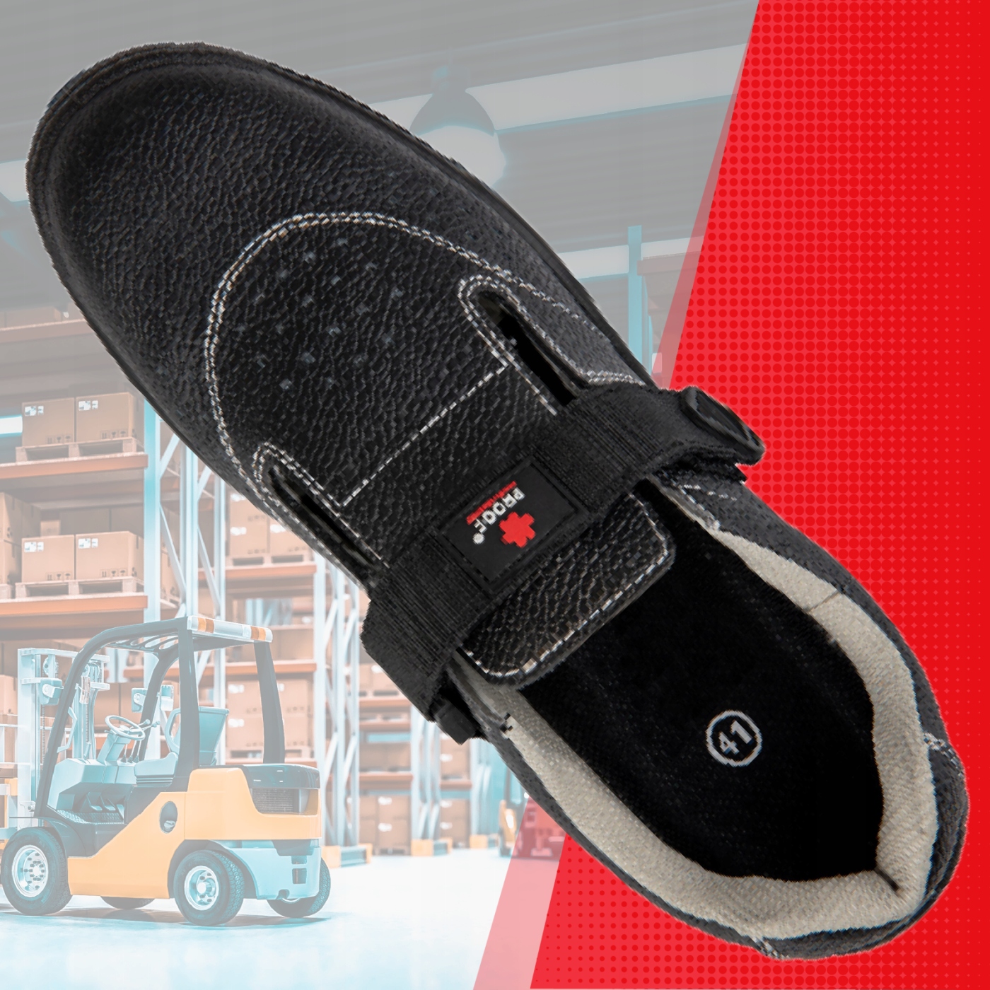 BUTY ROBOCZE SANDAŁY PROOF STARK SKÓRA S1 ROZ. 43 + WKŁADKI ZESTAW Model SANDAŁY STARK