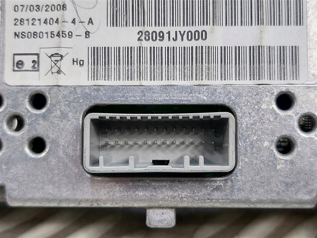 Wyświetlacz monitor NAVI Renault Koleos I 07-13 R Numer katalogowy części 28091JY000