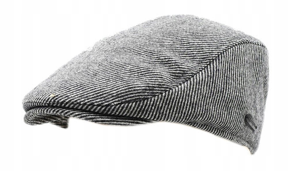 

Szary Kaszkiet w Paski Pako Jeans