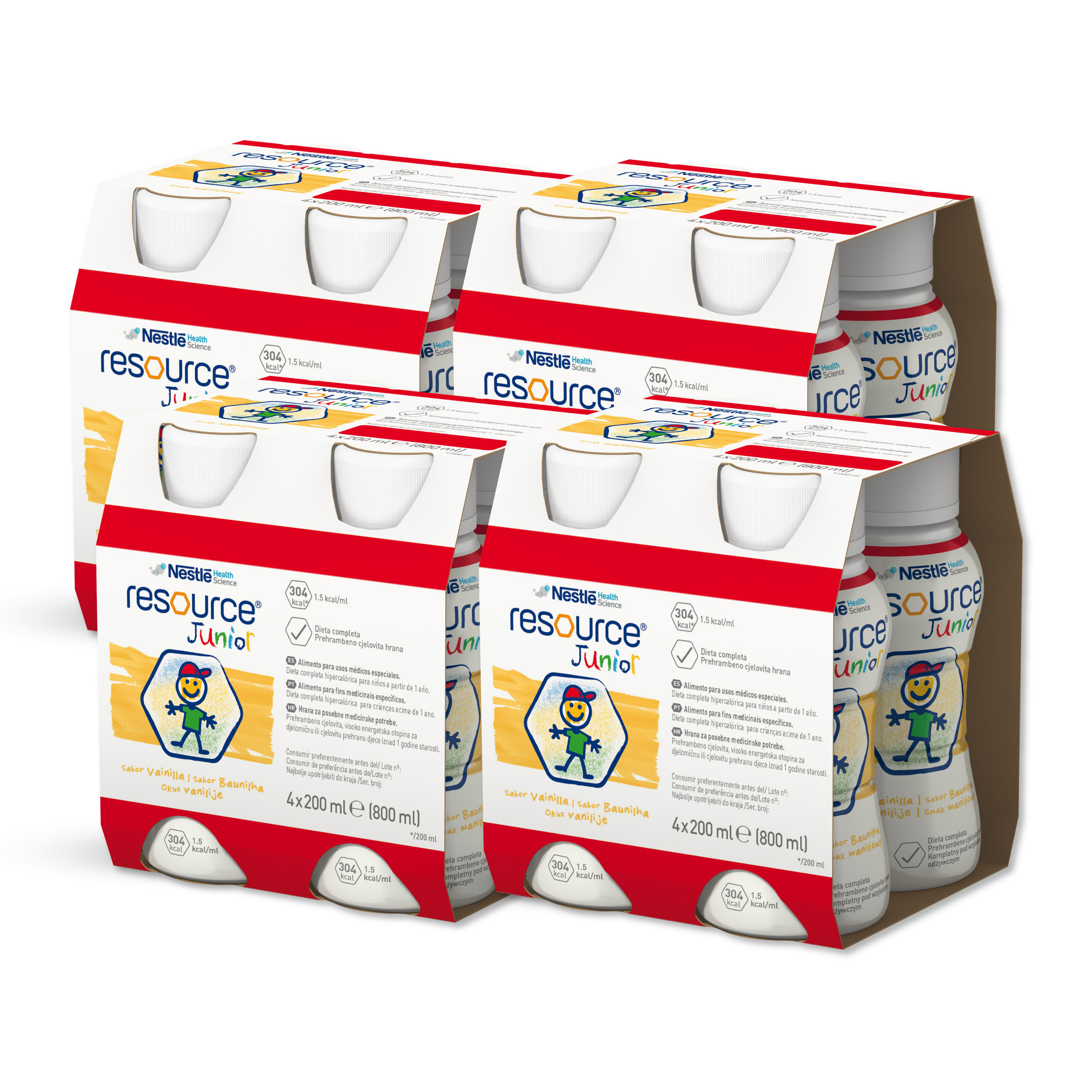 Nestle Resource Junior drink waniliowy 16x 200ml