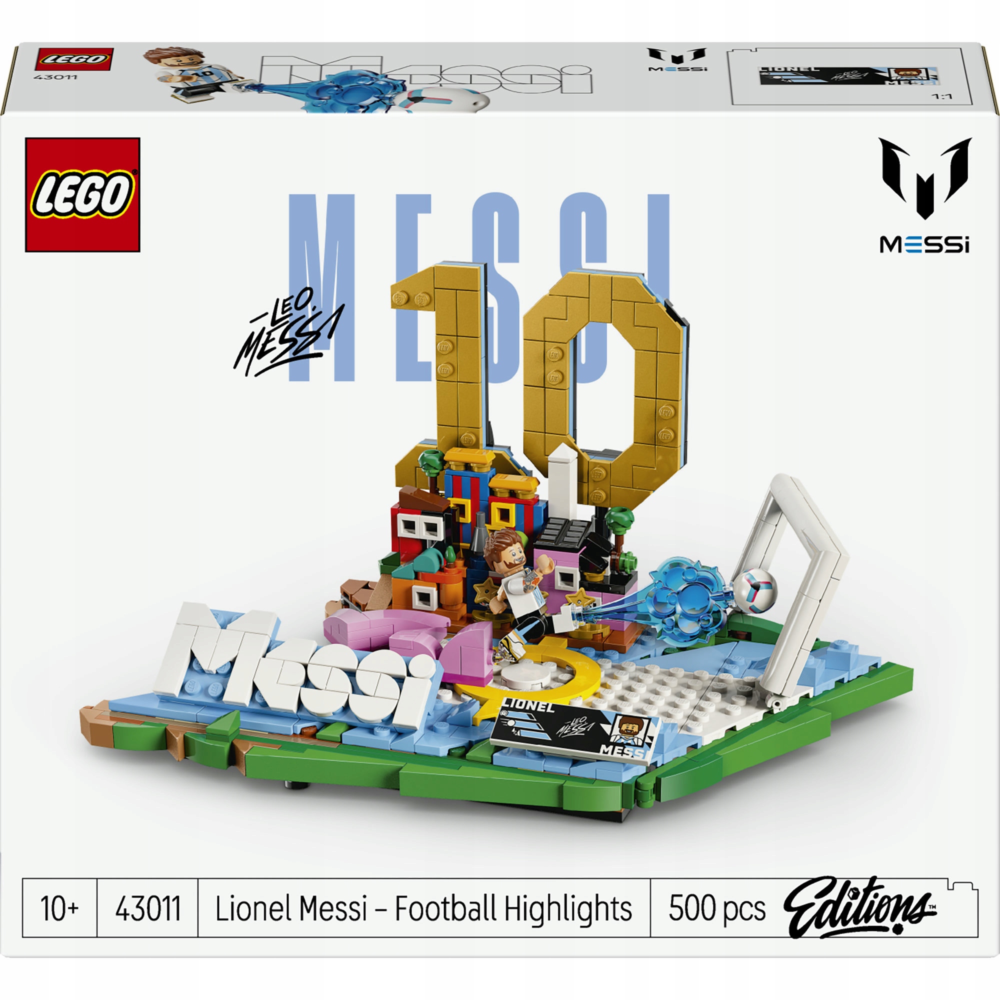 Lego Editions Fotbal 43011 Lionel Messi fotbalové momenty