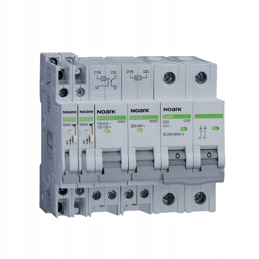 NOARK Rozłącznik modułowy 4P 125A Ex9I125 100885 Marka Noark