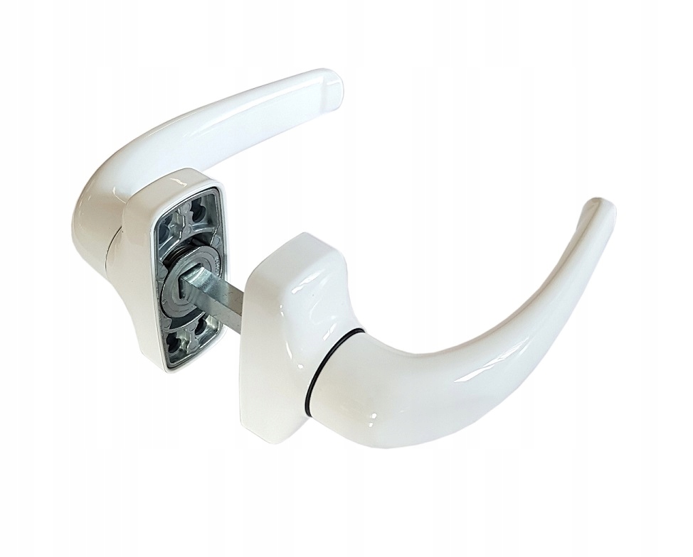 

Klamka do drzwi aluminiowych Stac Geminis biała