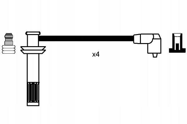 NGK ZESTAW PRZEWODÓW ZAPŁONOWYCH LANCIA KAPPA 2.0 02.95-10.01 Marka Instar