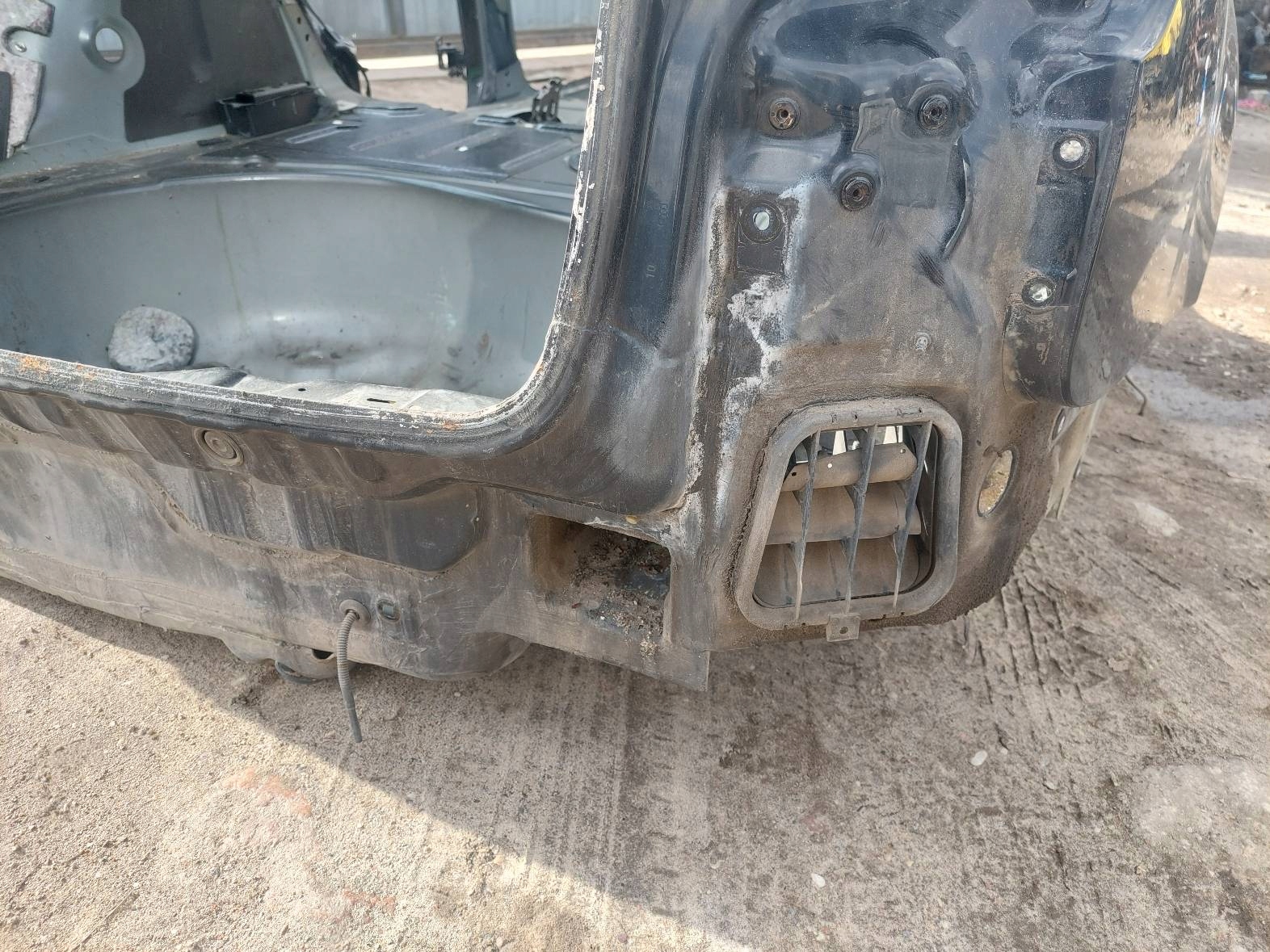 sump boot rear panel AUDI A6 C6 LZ9Y