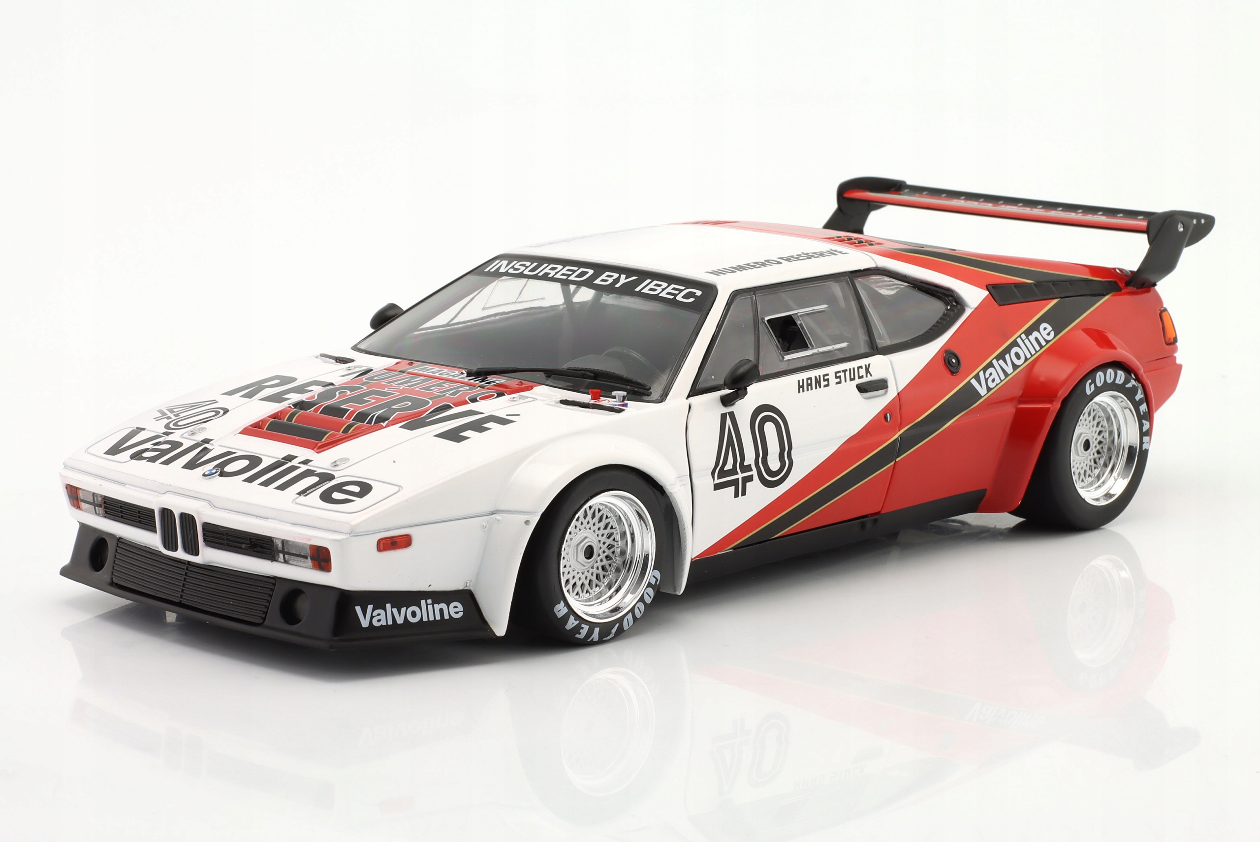 Bmw M1 Procar #40 Vítěz Monaco ProCar Series 1980 Hans-J Stuck WERK83 1:18