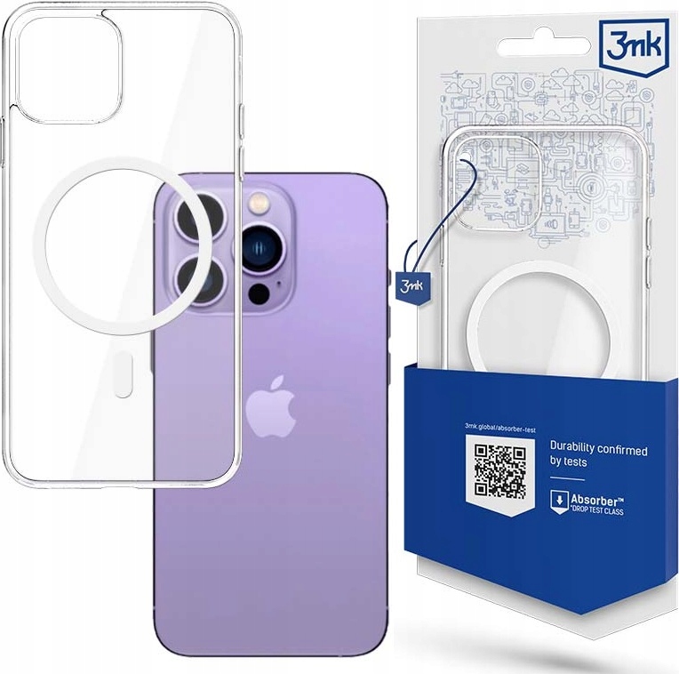 Plecki 3mk do Apple iPhone 14 Pro 3mk Mag Case bezbarwny