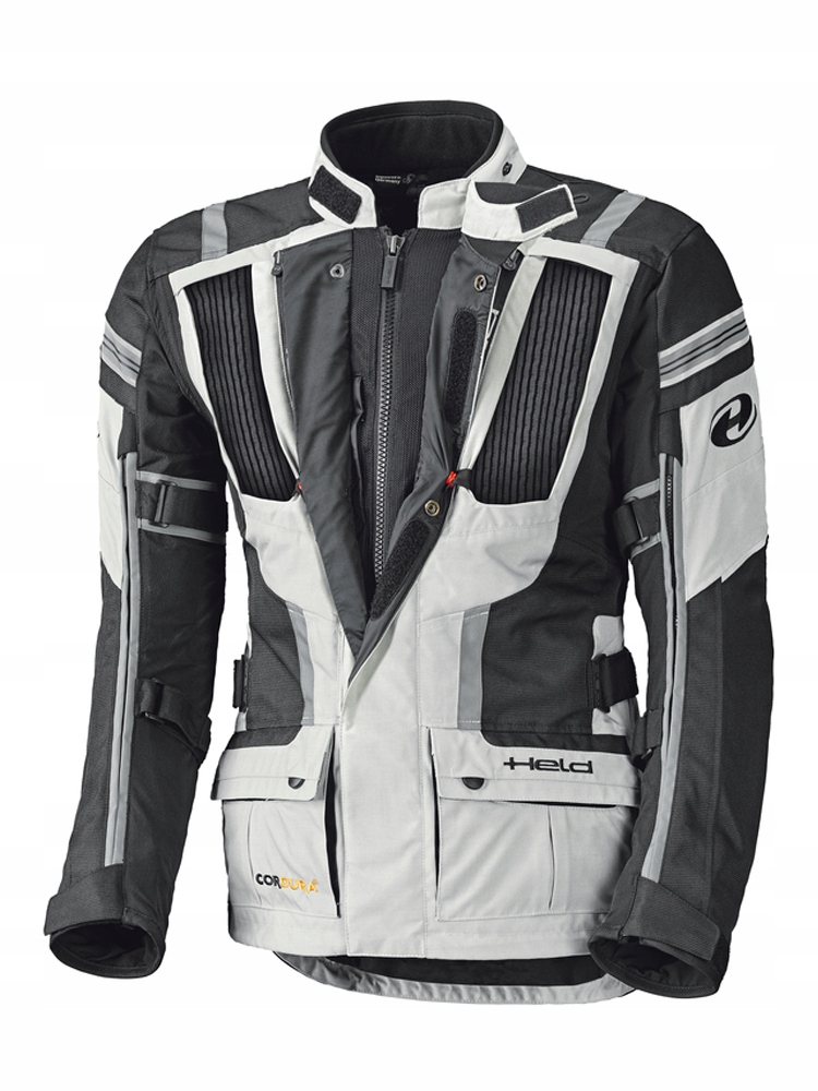 Kurtka motocyklowa tekstylna Held Hakuna II czarno-szara L Numer katalogowy producenta 6721-00_03_L
