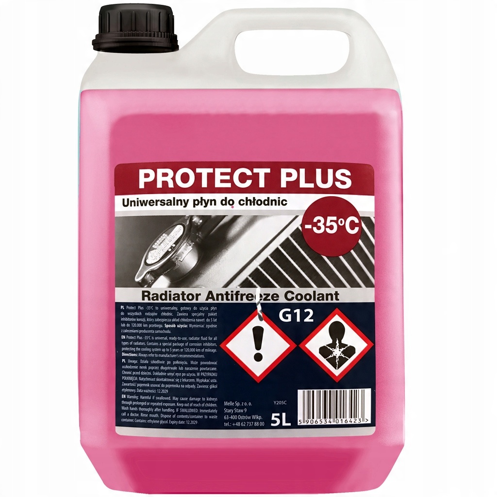 

K2 Protect Plus G12 Płyn Chłodniczy Czerwony 5L