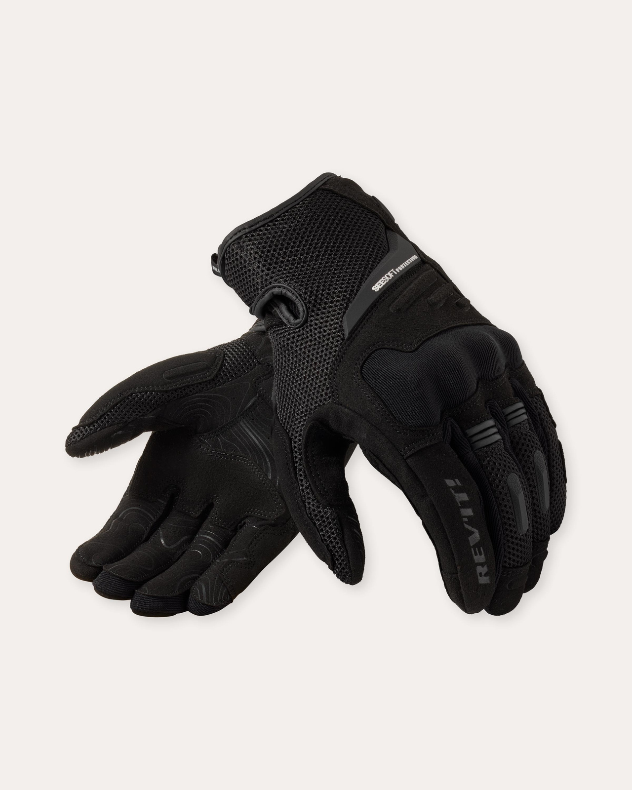 Motocyklové rukavice Rev'it! Cavern Ladies Black veľ.XS