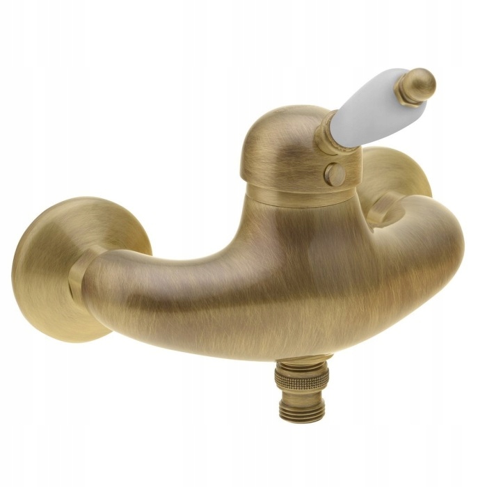 Sapho Kirke White nástenná sprchová batéria, hnedá