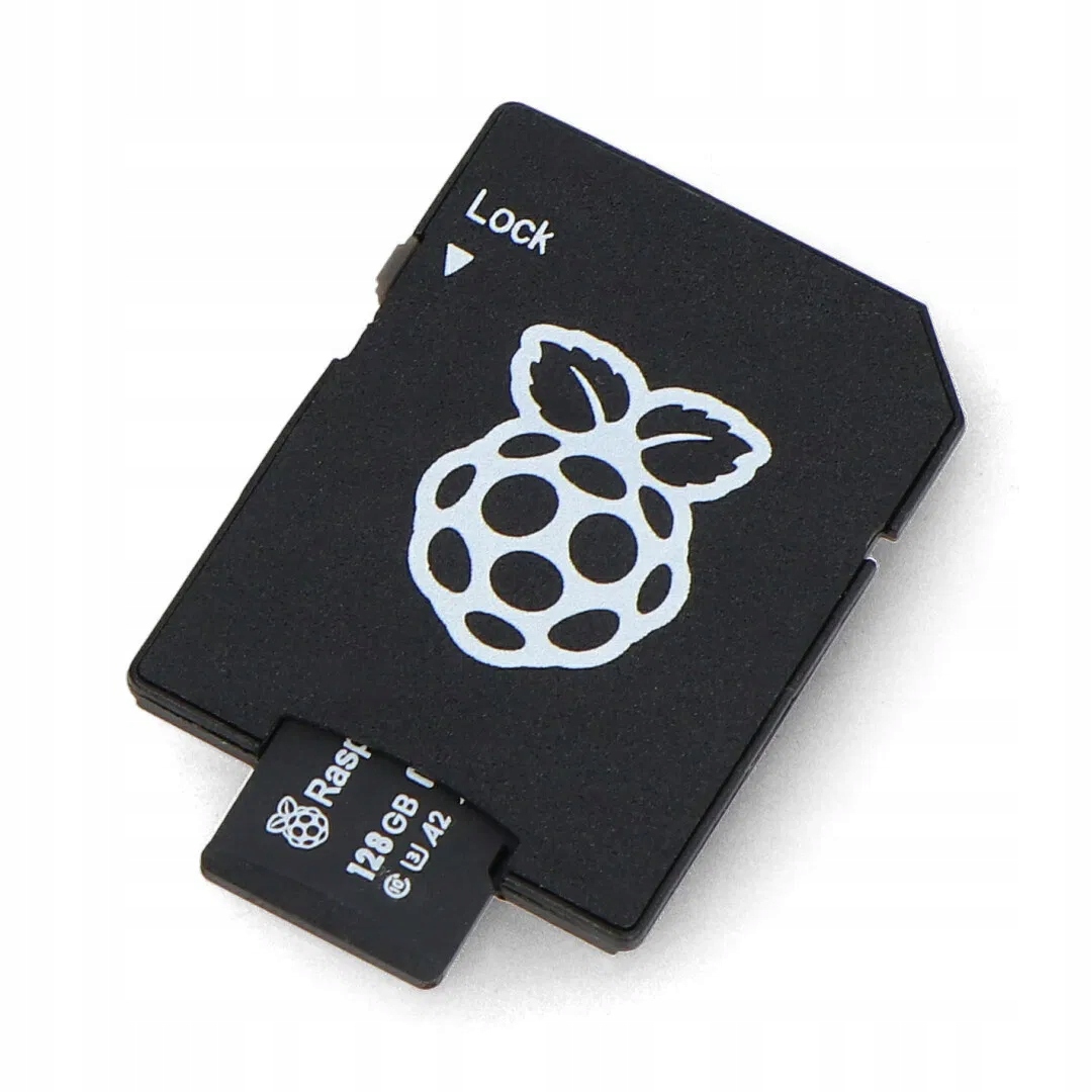 Karta pamięci Raspberry microSD 128GB 100MB/s klasa A2 z systemem Raspberry Producent Raspberry pi