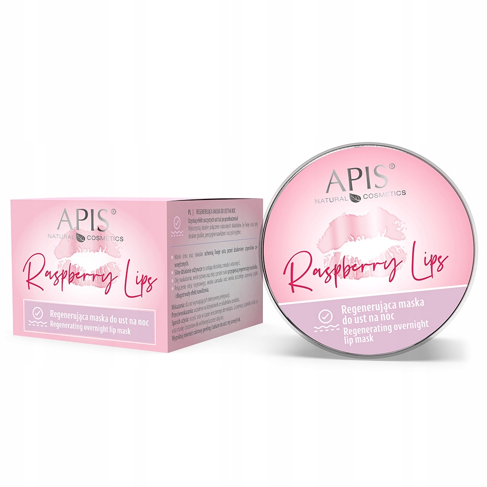 Apis Raspberry Lips Regenerująca Maska Do Ust Noc