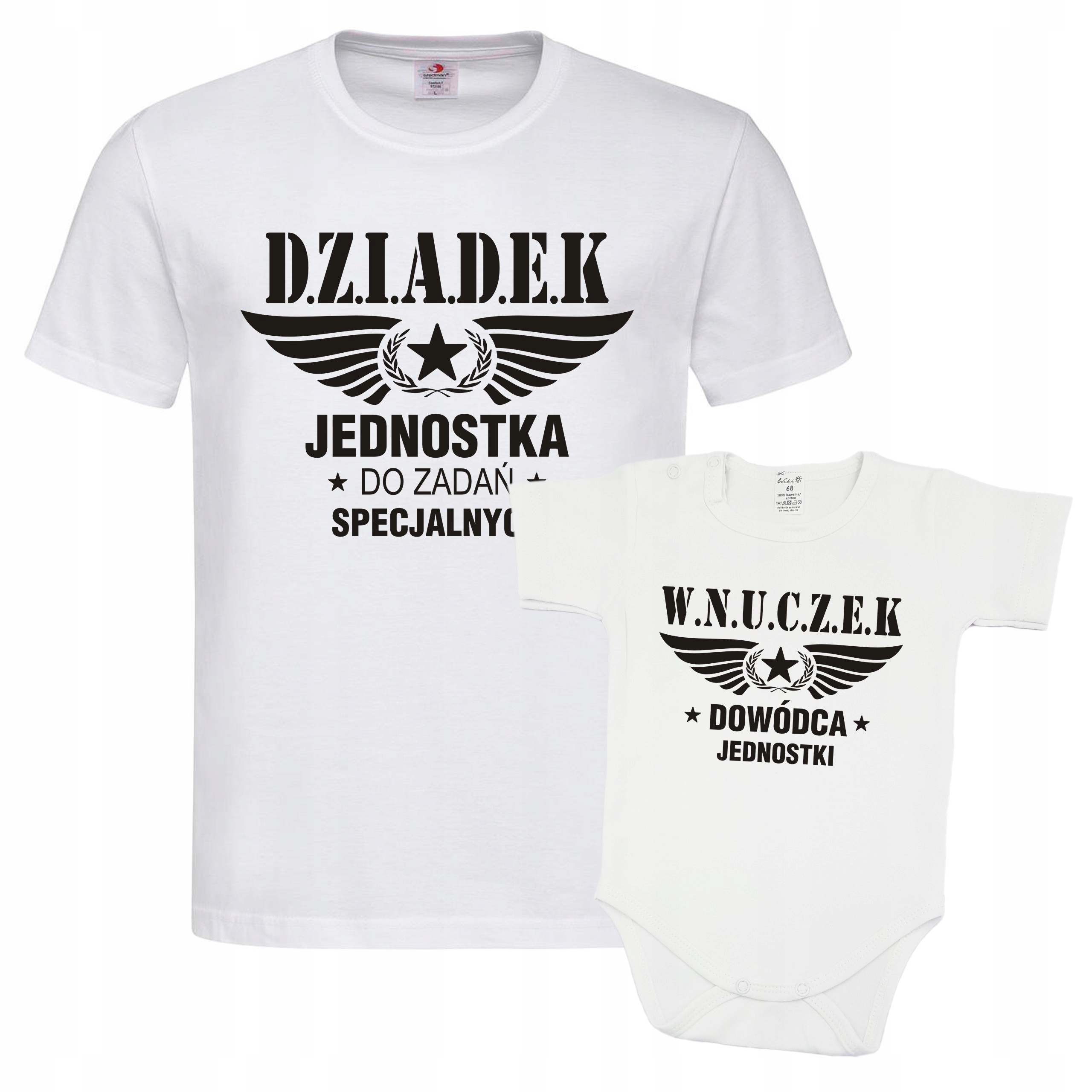 

Dla Dziadka i Wnuczka koszulka body Dzień Dziadka