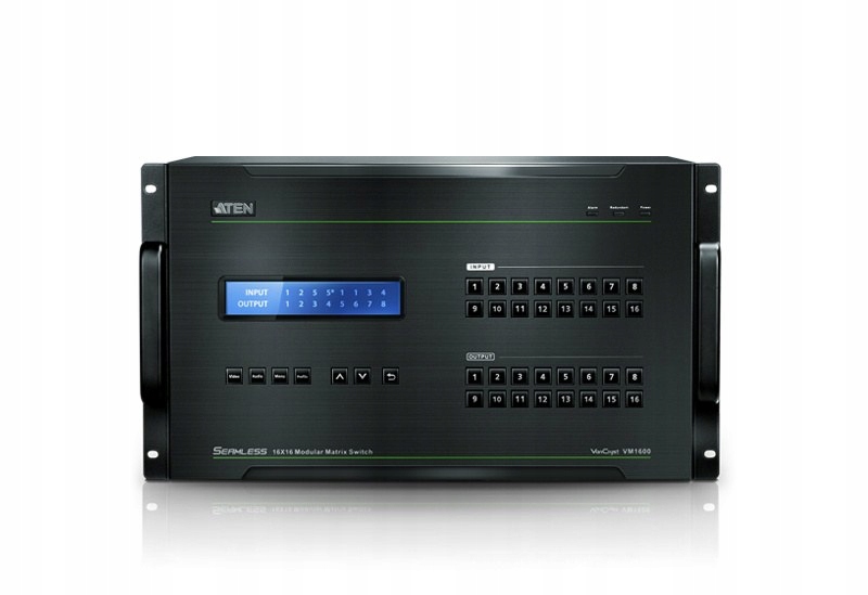 ATEN VM1600 VM-1600 16 x 16 MODULAR DIGITAL MATRIX Producer Aten