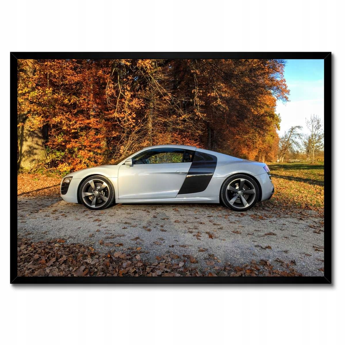 Plakáty v rámu 70x50 Podzimní Audi Auto