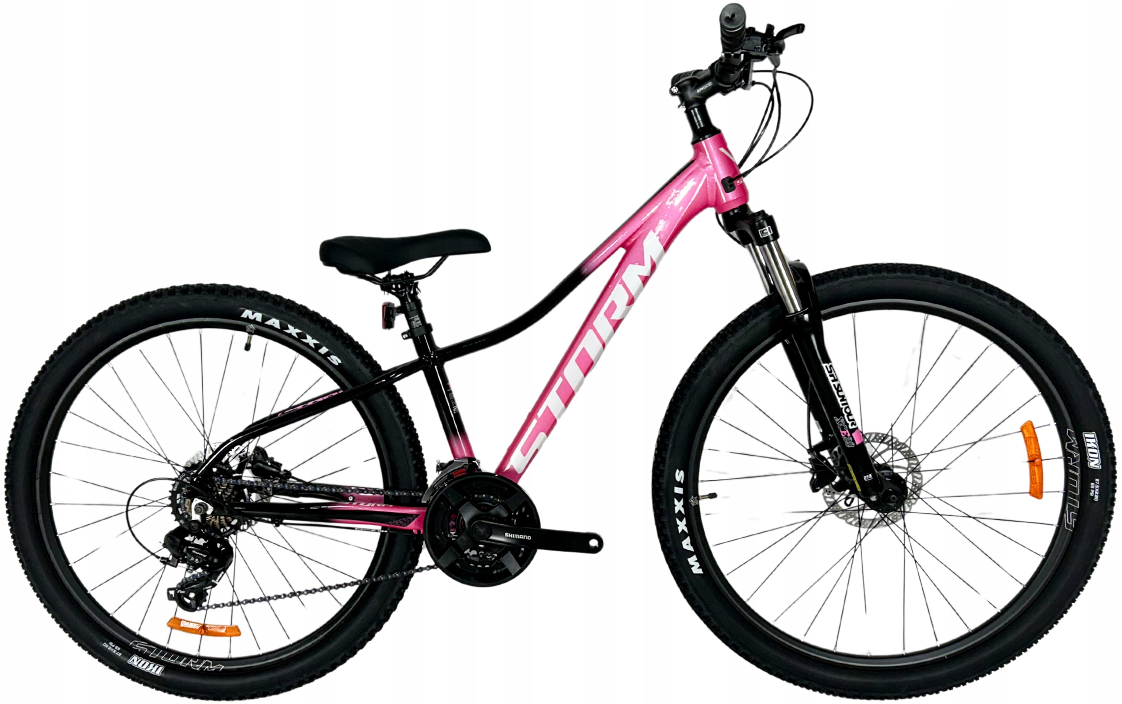 Rower Górski Mtb Storm Shark 2.0 Lady 27,5 rama 13,5 ciemny róż 2025