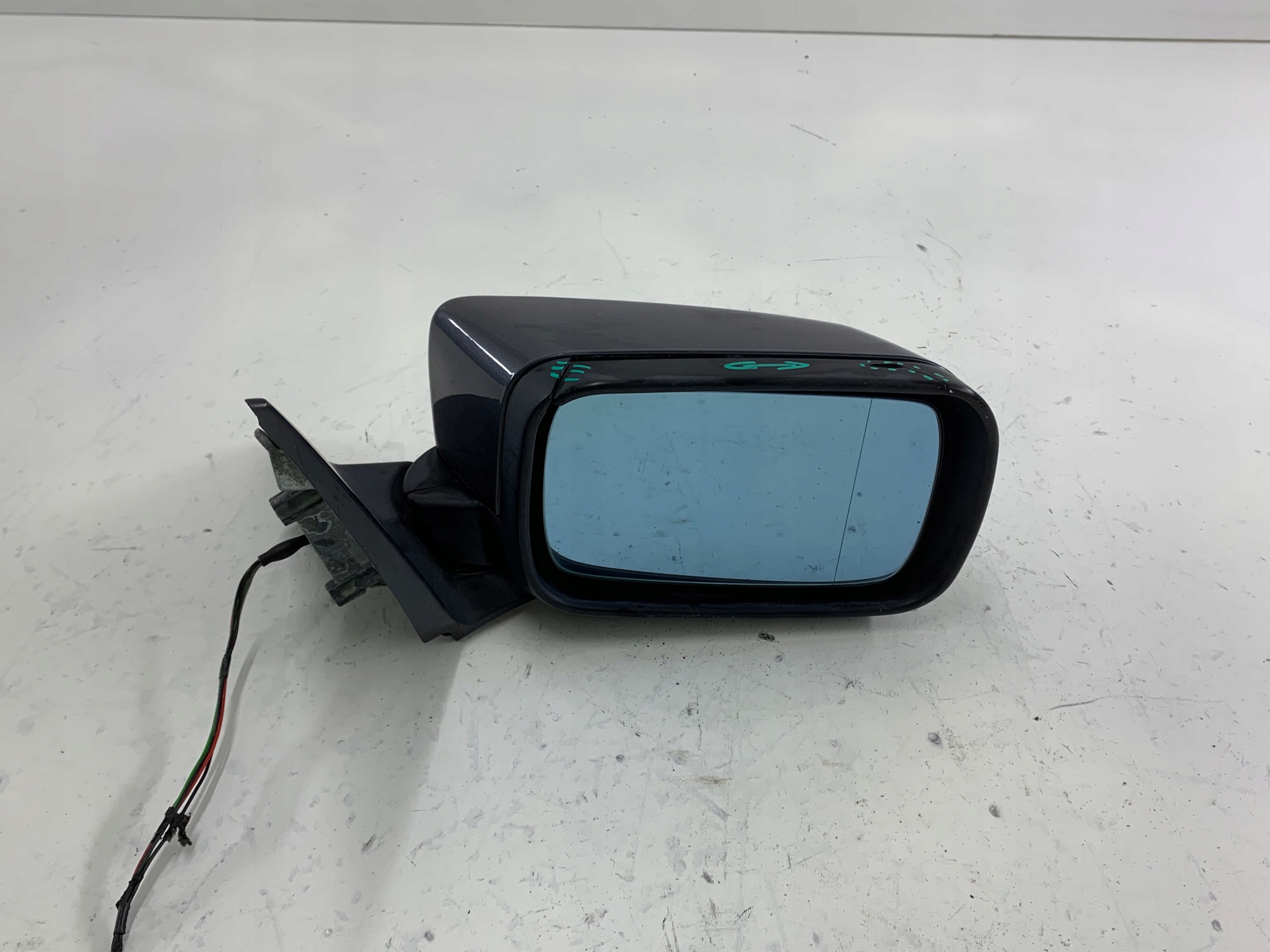 BMW E46 mirror right 5 PIN STAHLGRAU METALLIC