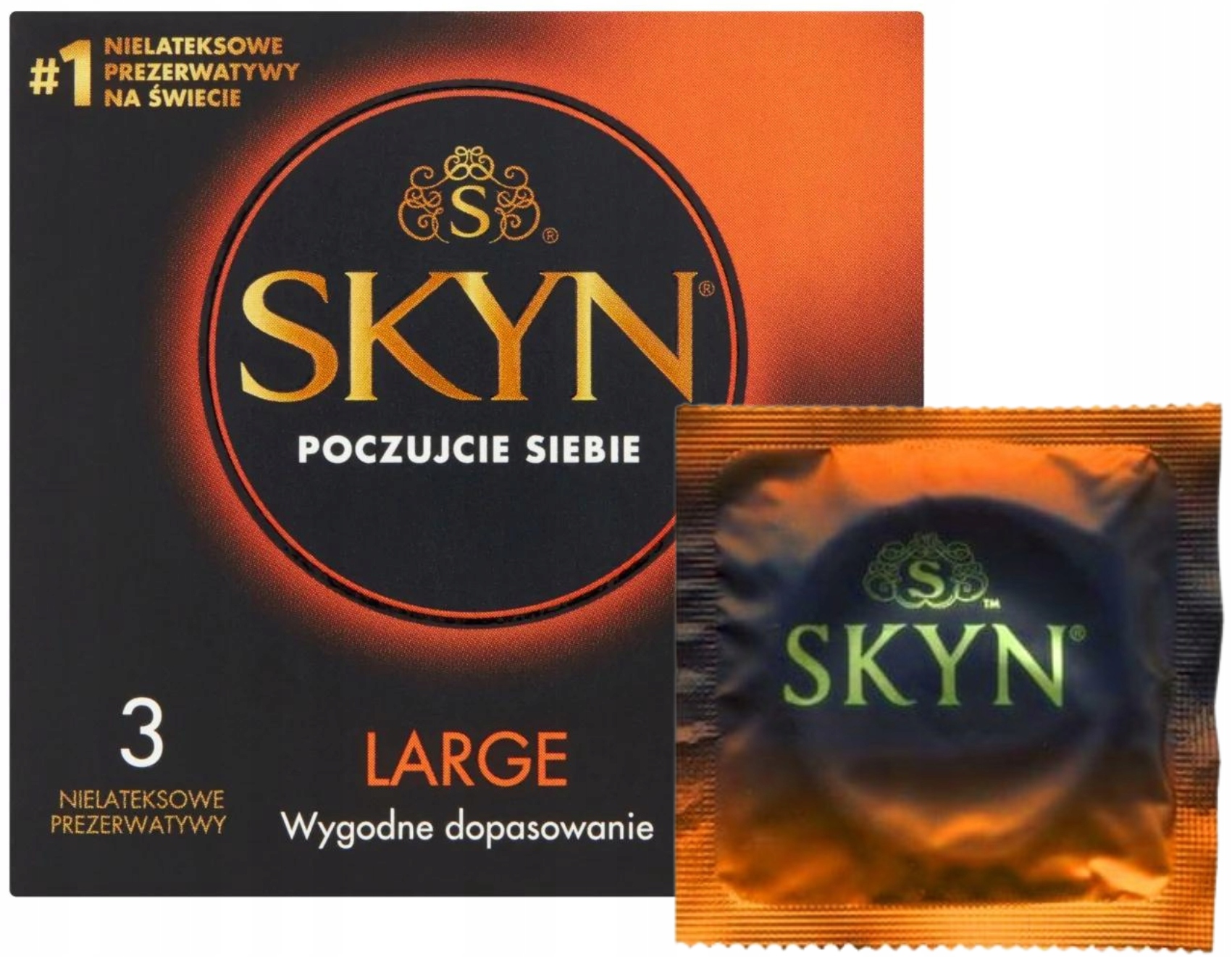

Prezerwatywy Skyn Large 3 szt