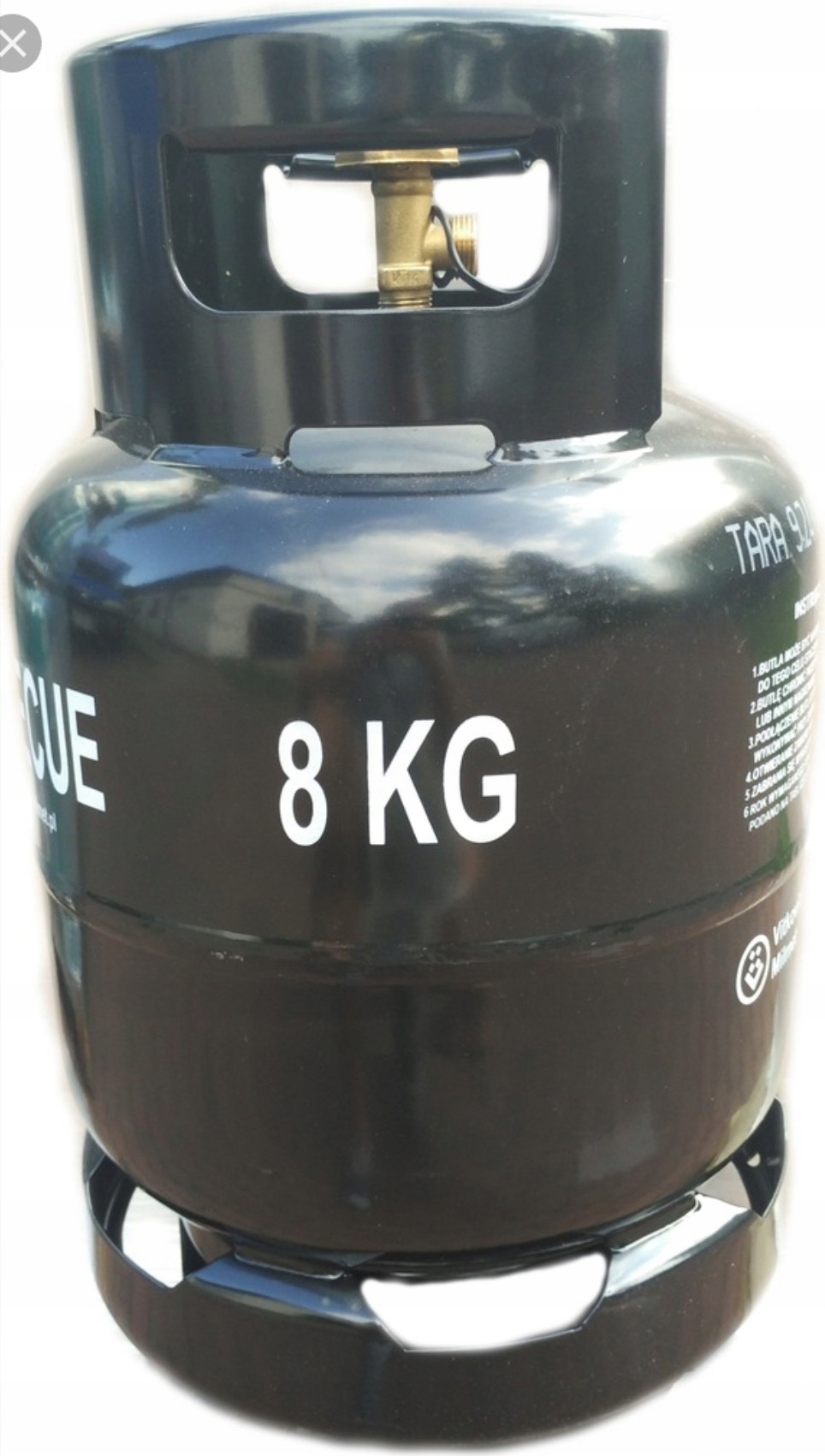 

Butla Gazowa Propan Butan Kuchnia Grill 8 Kg Lpg