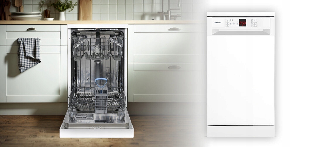 Zmywarka FINLUX FD-A1BF45B100W Model FD-A1BF45B100W