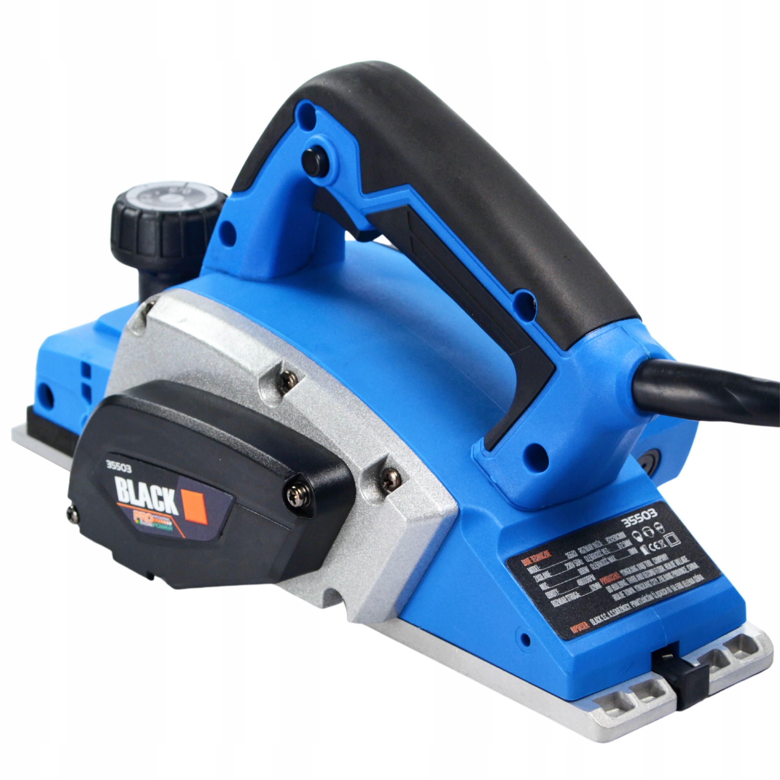 Strug Elektryczny Hebel Do Drewna 900W 4800RPM Szerokość strugania 82 mm