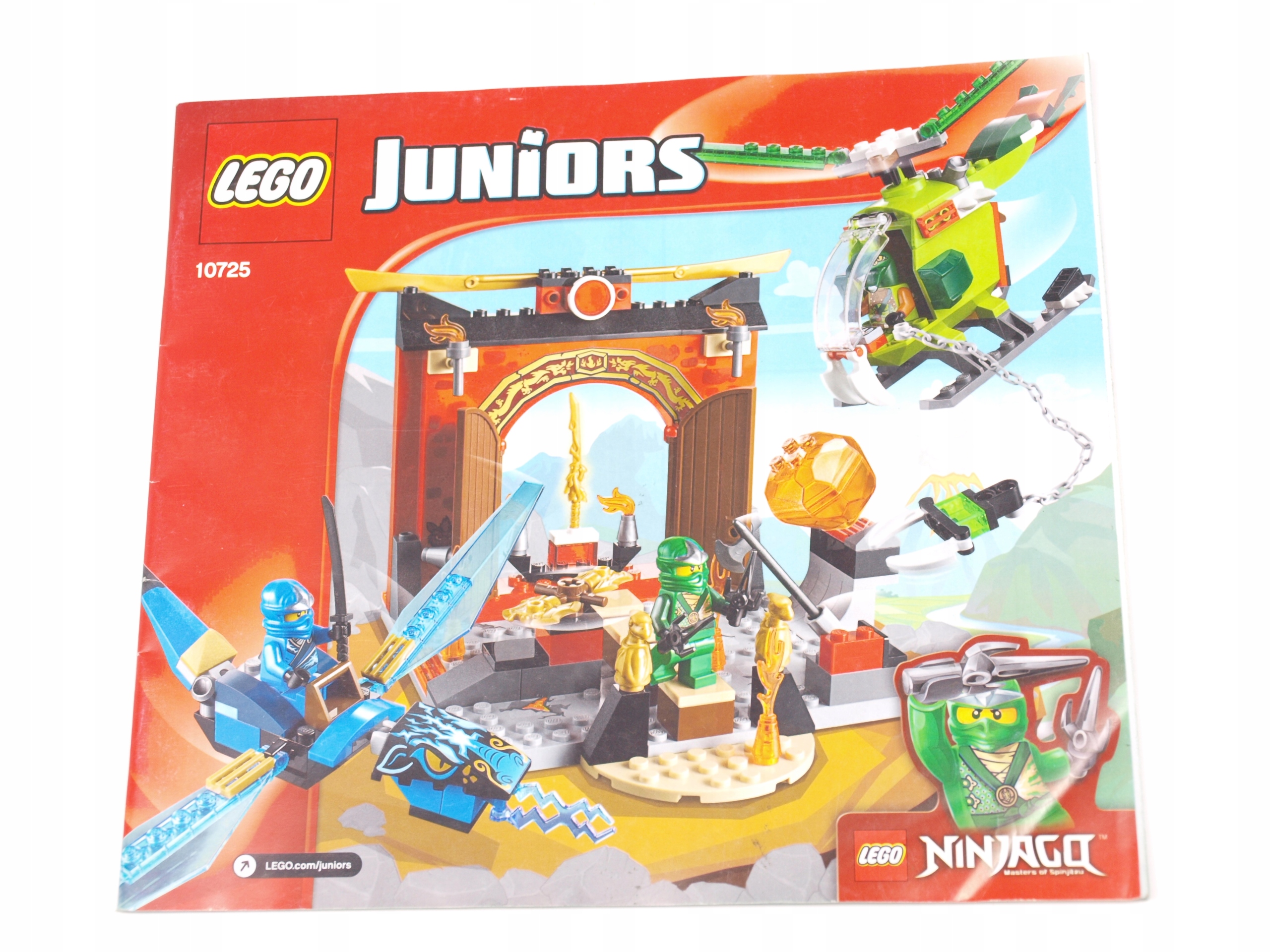 LEGO 10725 Instrukcja Ninjago Ninja Lucky Brick