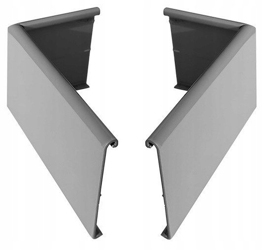 Narożnik łącznikowy Loggia do Renoplast K35 komplet (lewy prawy) Szary