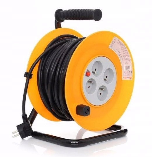 Predlžovací Kábel stavebný bubnový 50 m 3x1,5 mm Best