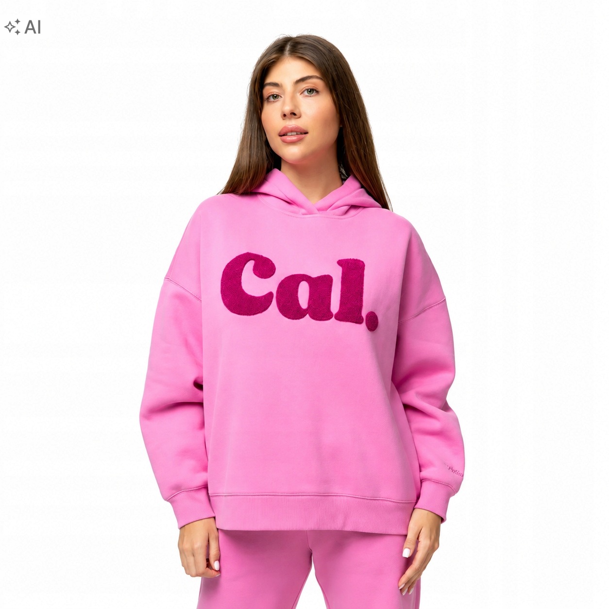 Mikina s kapucí Pitbull Tulla So Cal. růžová M/L