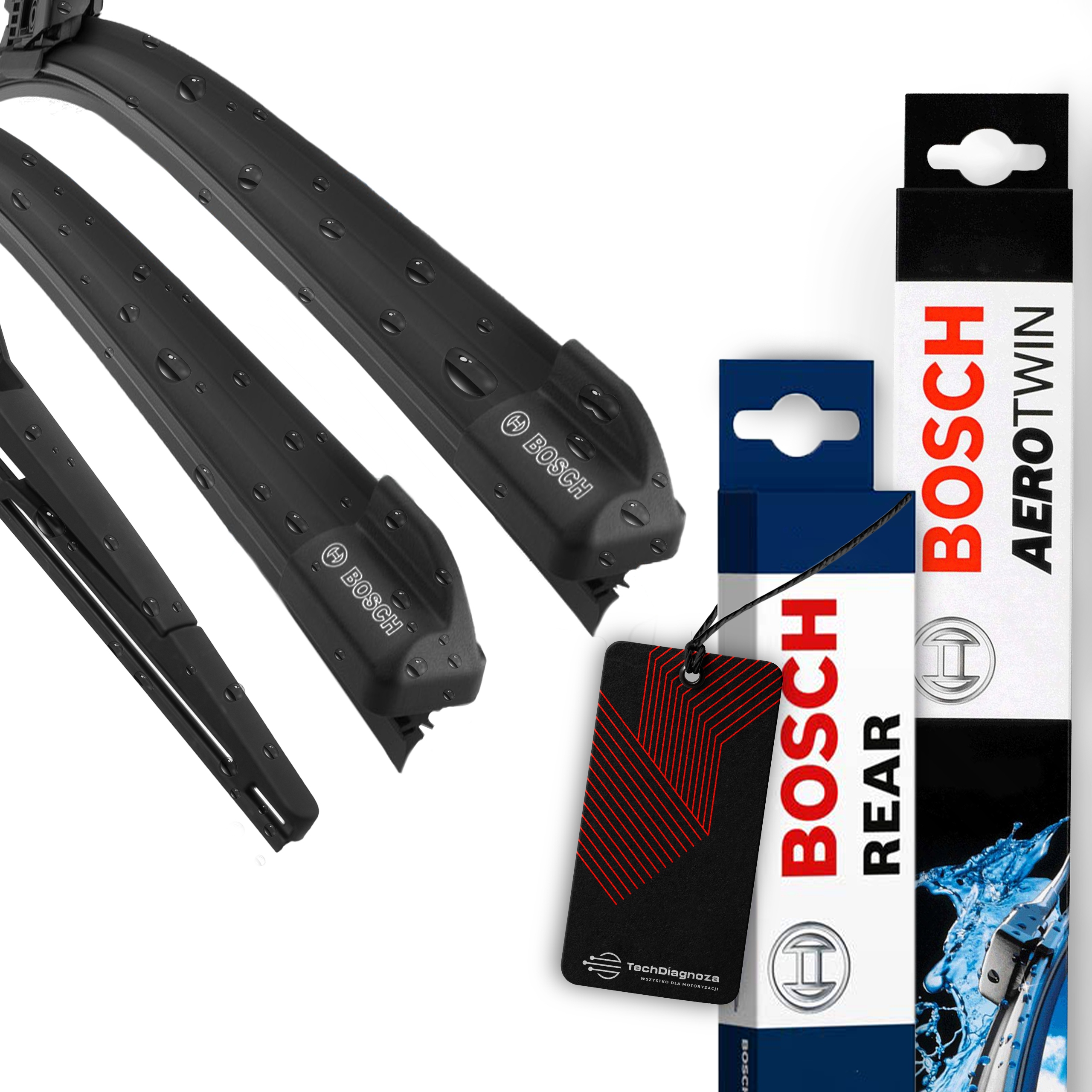 

Bosch Wycieraczki Przód Tył Audi A3 8P1 2003-2013