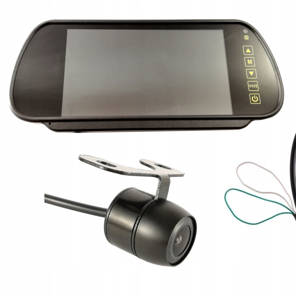 Монитор 7 дюймов Камера заднего вида передняя задняя без линии