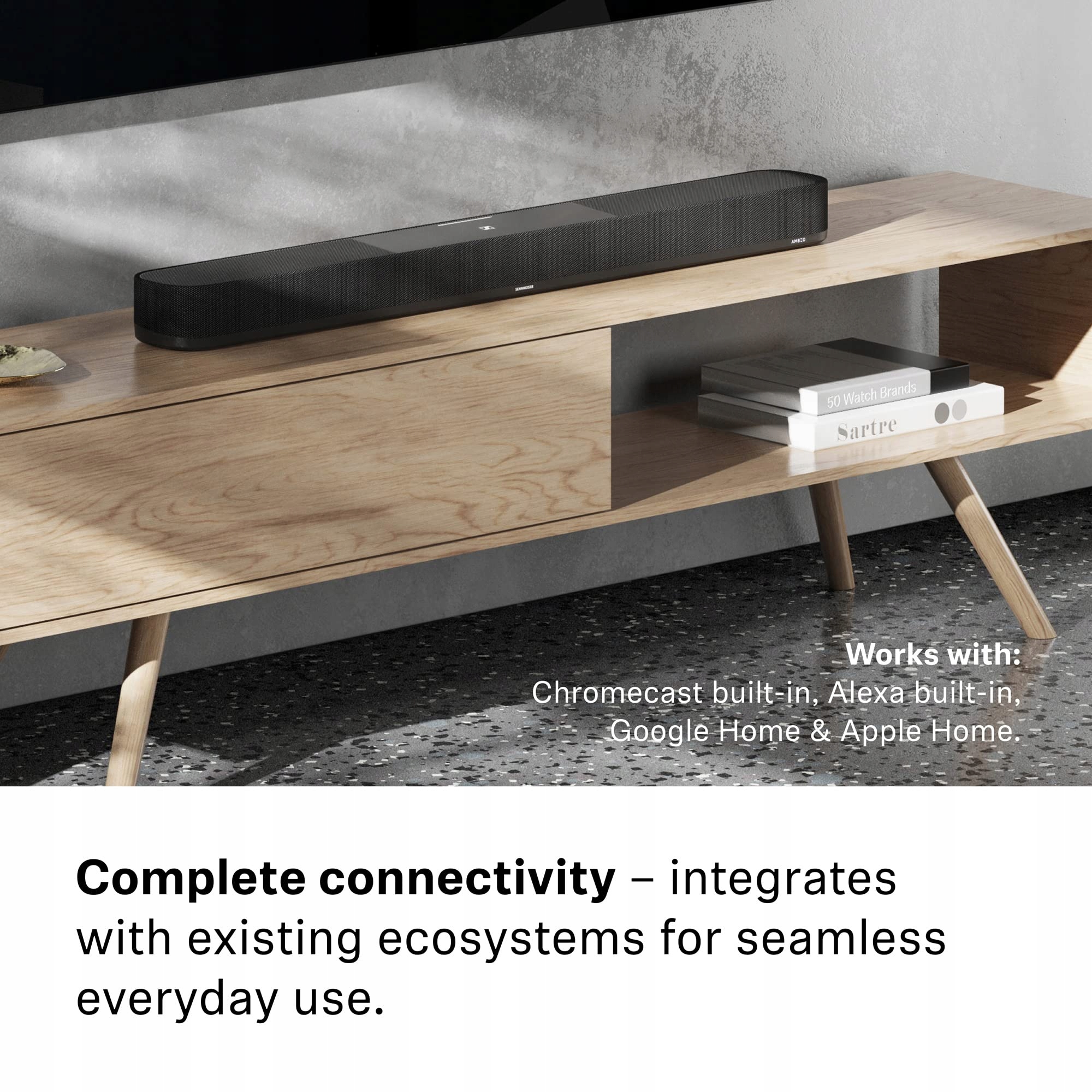 SENNHEISER Ambeo Soundbar Plus 3D Surround Dla TV i Muzyki Dual Subwoofer — miniatura 7