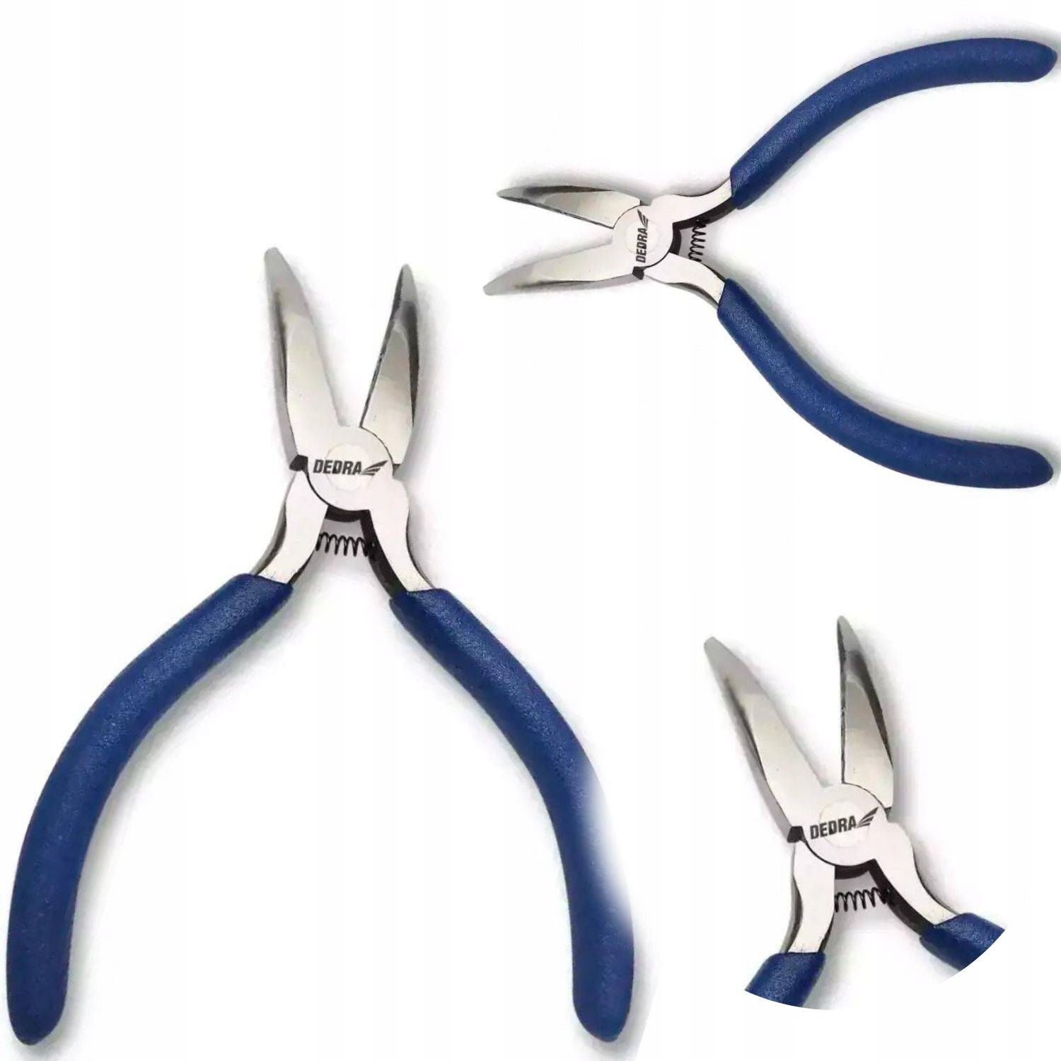 

Dedra Szczypce Precyzyjne Wydłużone Wygięte 130MM