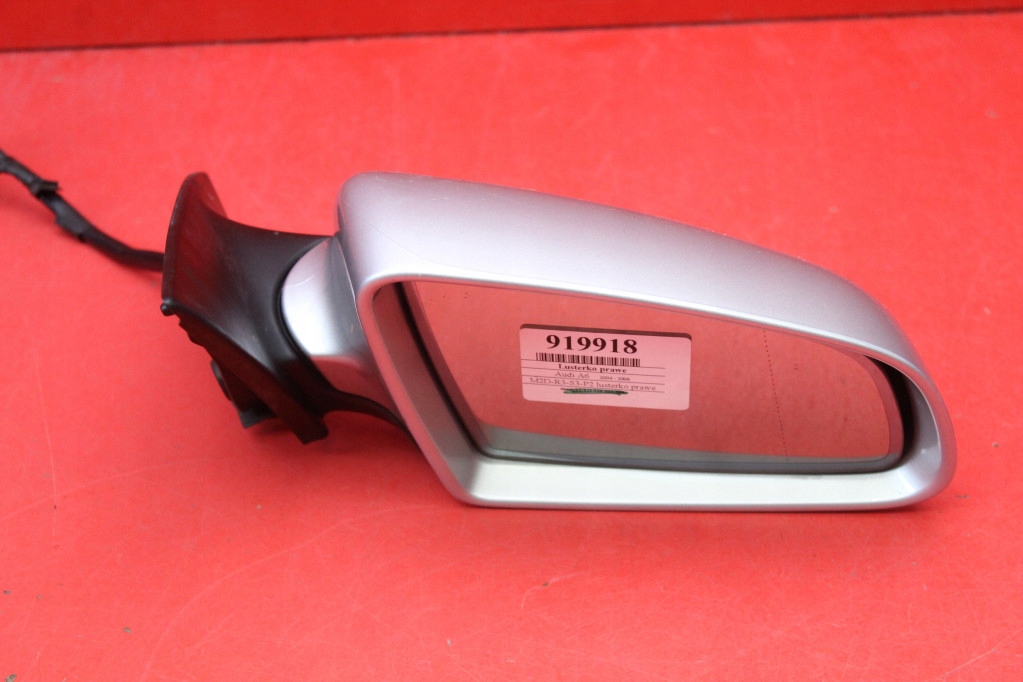 mirror right LY7W 010754 EU AUDI A6 C6 04-08 11 PIN