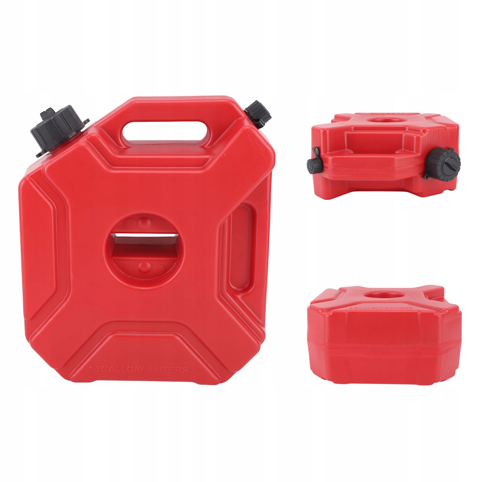 PUSZKI DO PRZECHOWYWANIA BENZYNY 5L DUŻA POJEMNOŚĆ PRZENOŚNOŚĆ Producent bez marki