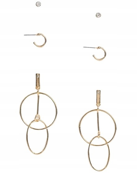 

B0206 ONLY__BZ1 Kolczyki 3 Pack Sztyft