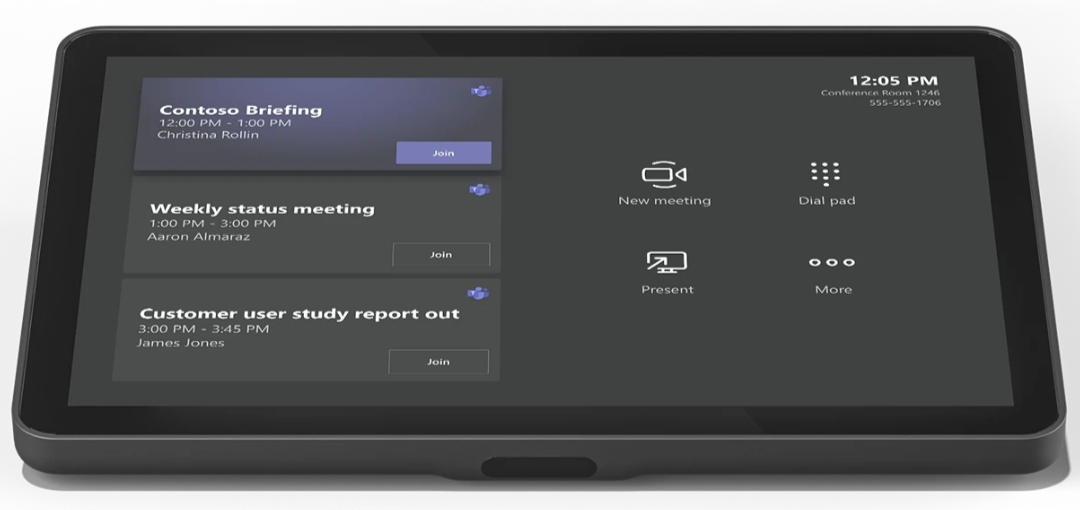 Logitech Tap Ip 10,1" Dotykový ovládač Graphite (952-000085)