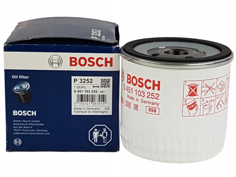 

Filtr Oleju Bosch Ford Fiesta IV Focus Tourneo 1.8