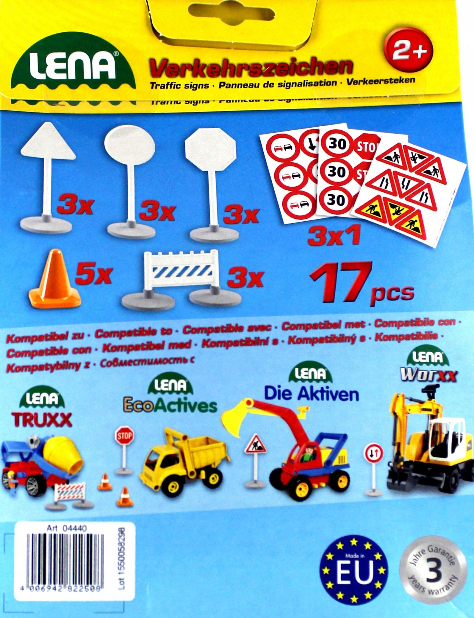 ZNAKI DROGOWE 16 CM Stan opakowania oryginalne