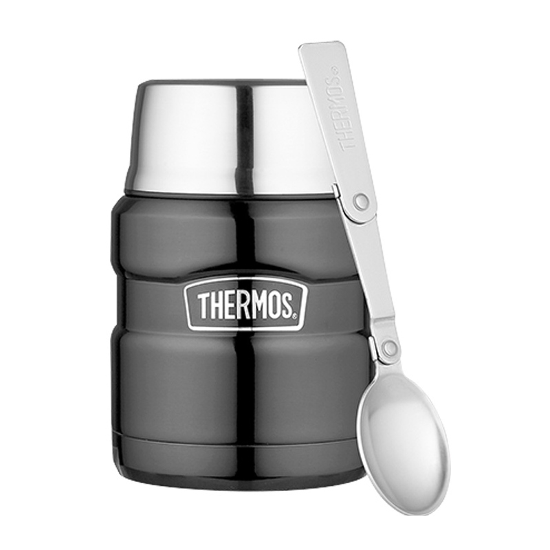 Thermos Termos obiadowy z łyżką, 7-9h, 470 ml