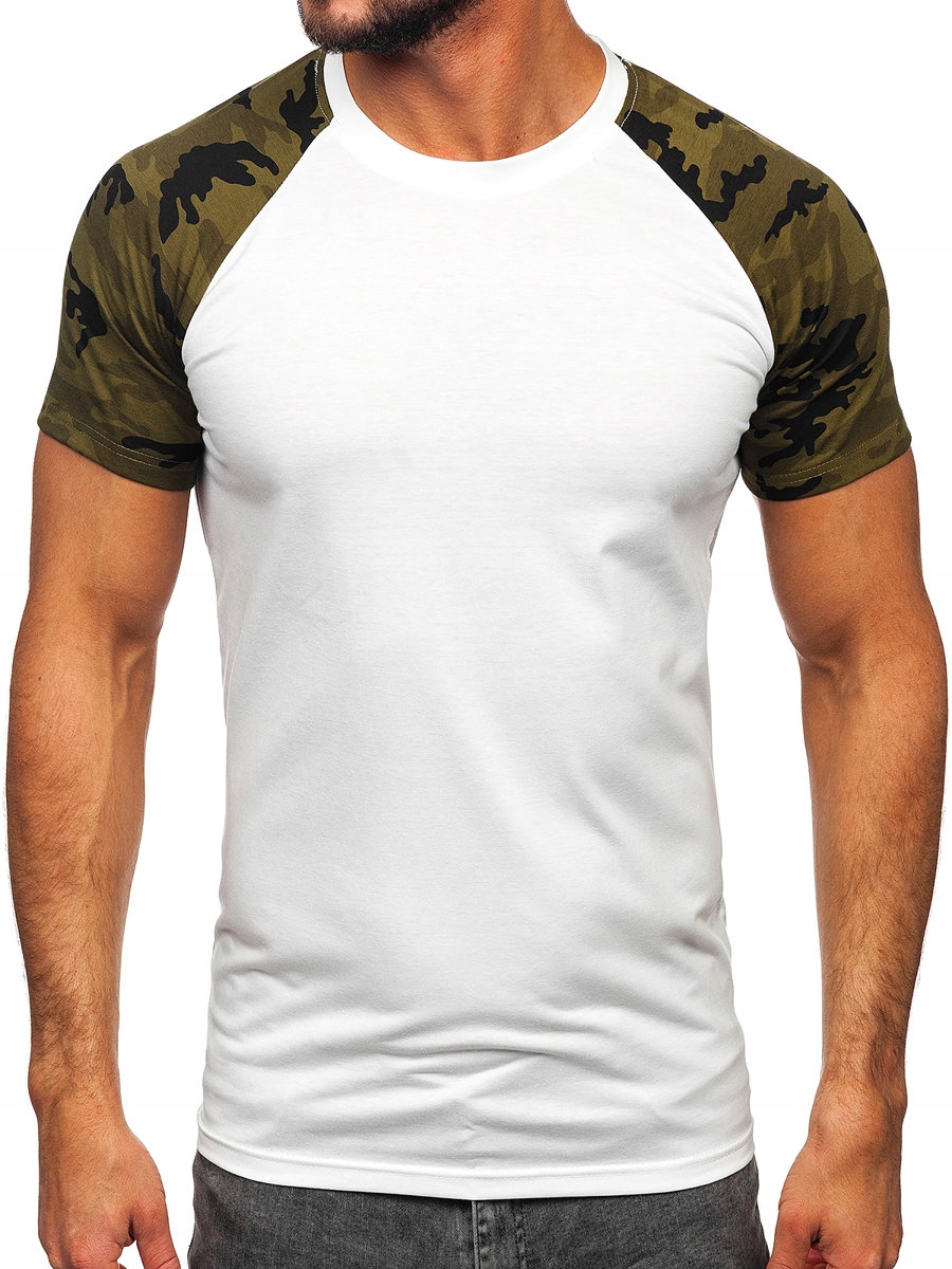 

T-shirt Koszulka Biała-moro 8T82 Denley_m