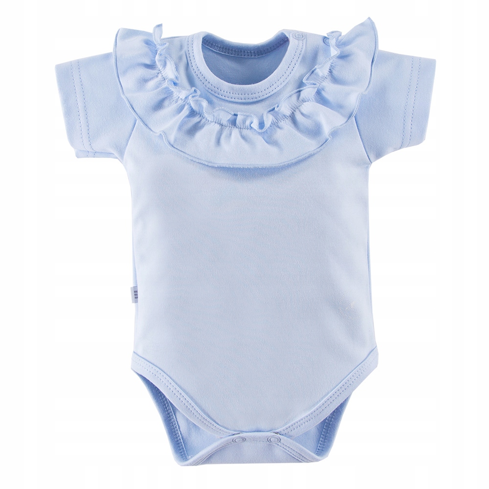

Body z falbanką, krótki rękaw Botanic, Eevi 86